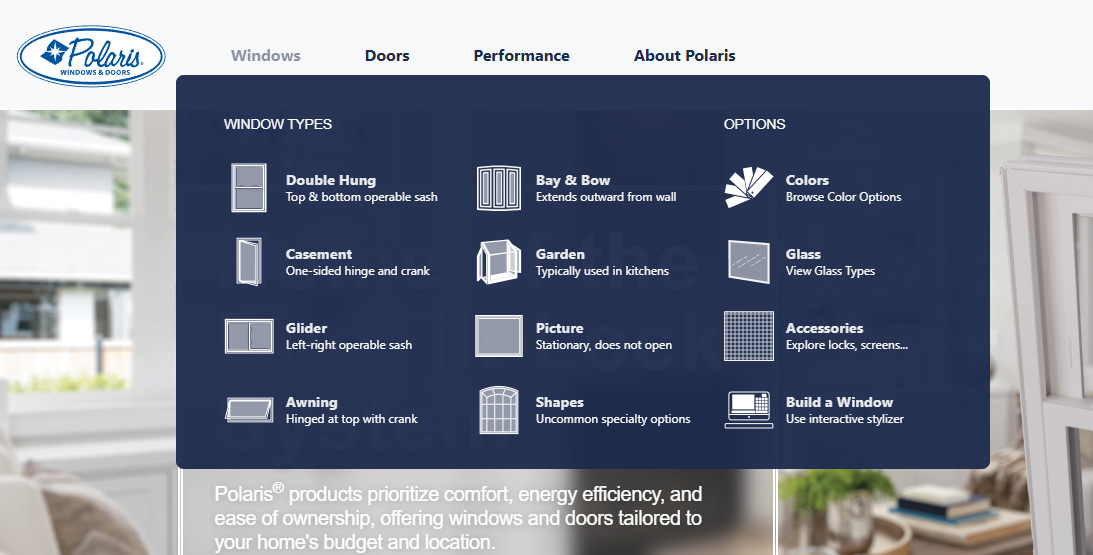New Polaris Navigation